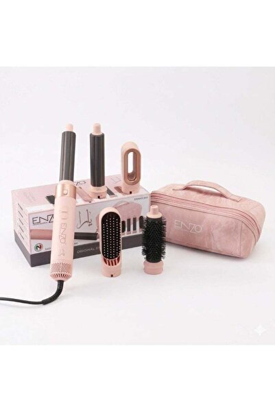 Enzo Professional EN‑4142B مصفف شعر أيوني 5 في 1 مع حقيبة تخزين - فرشاة مجفف ...