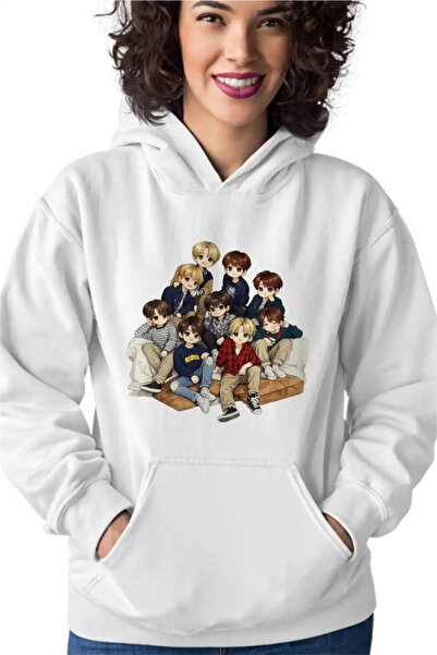 OEM Women's Hoodie NCT 127 Cartoon Kpop Merch