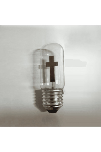 Neon Cross Λάμπα Πυρακτώσεως με σταυρό, 3W, για Ντουί E27