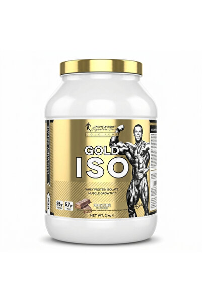 kevin levrone Gold ISO Snickers 2kg Whey Protein Isolate High Protein Muscle ...