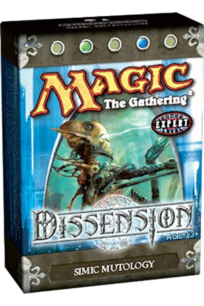 Magic The Gathering Magic: The Gathering Dissension: Simic Mutology Theme Deck