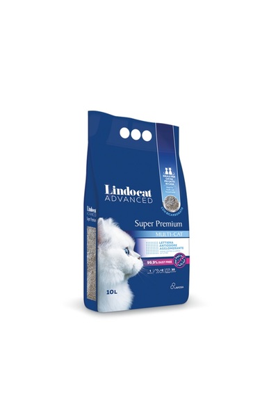 Lindo Cat LindoCat Advanced Süper Premium Multi Cat Bikarbonatlı Kokusuz Topa...