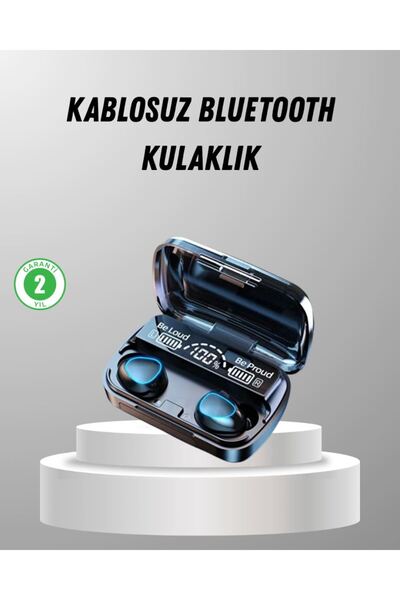 Genel Markalar TWS Kablosuz Kulaklık Şarj Kutulu 20 Saat Kullanım Konforlu