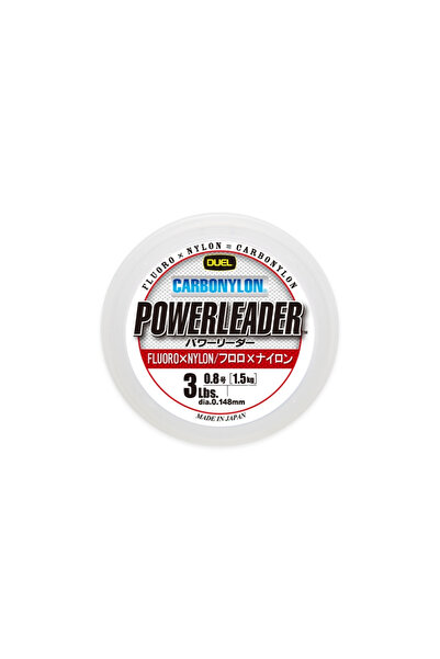 Generic Brand Duel Powerleader Carbonylon Fishing Line Clear 0.435-50Mt-13Kg