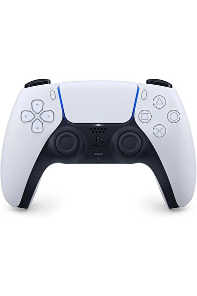 Playstation وحدة تحكم ألعاب فيديو DualSense لجهاز 5، لاسلكية، باللون الأبيض