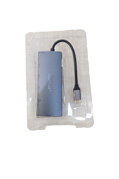 Smartlink SMART LINK SL76DP 7 in 1 USB-C Hub Multi Functional Adapter, 4K HDM...