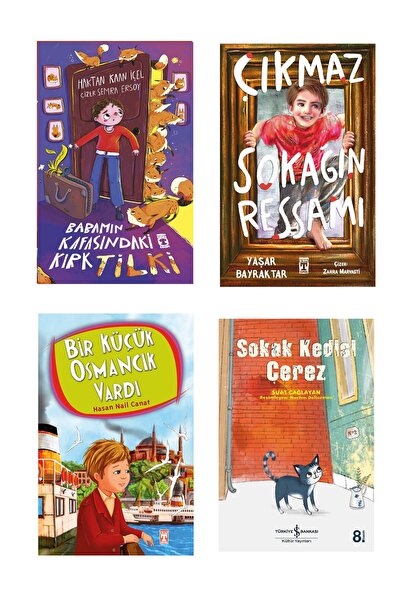 Timaş Yayınları 4-5-6.Sınıf Okuma Seti Çıkmaz Sokağın Ressamı Bir Küçük Osman...