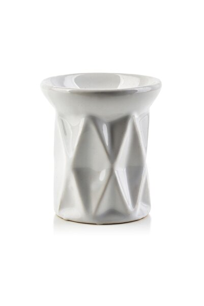 MONDEX Arzător de uleiuri parfumate ceramic Prima 7 x 8 cm Alb 1 buc.