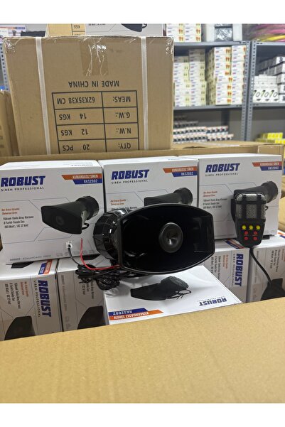 KUZEY AKSESUAR 12V MİKROFONLU SİREN YÜKSEK SES KALİTESİ DOLGUN SES KALİTESİ K...