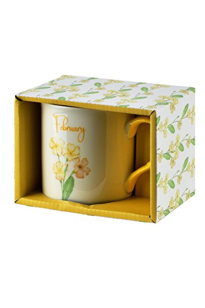 MONDEX Cană de porțelan AFFEKDESIGN MY February 320 ml 8.7 x 9 cm Multicoloră...