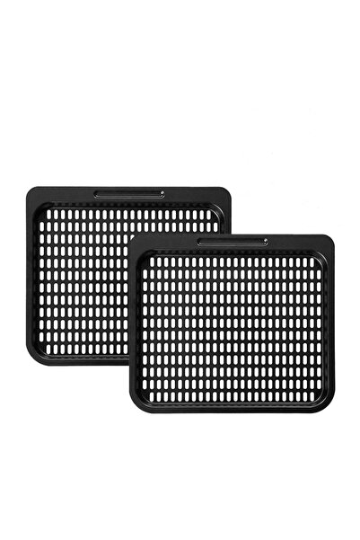 OEM Set 2 accesorii pentru friteuza cu aer cald, dreptunghiular , Otel carbon...