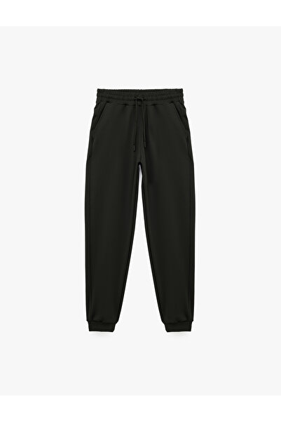 Koton Lace-Up High Waist Comfortable Fit Sports Jogger Sweatpants