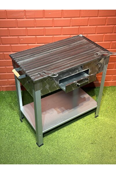 doğu 70X35 AYAKLI KÖMÜRLÜ KROM MANGAL