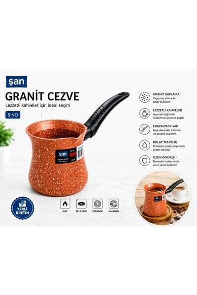 MENZİR Şan Granit Cezve 5 No