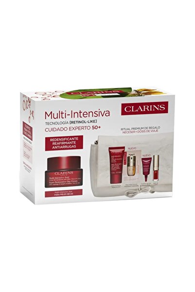 Clarins Set pentru ingrijirea tenului uscat MULTI-INTENSIVE JOUR PEAUX SÈCHES...