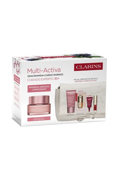 Clarins Set anti-imbatranire pentru ten uscat MULTI-ACTIVE JOUR PEAUX SÈCHES ...