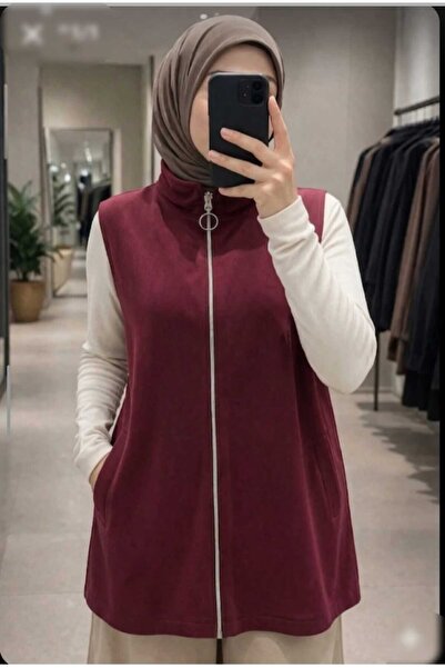 softalya moda KADIN TESETTÜR GİYİM YELEK