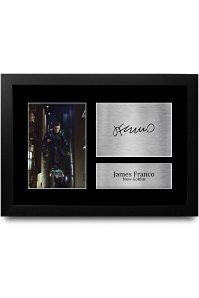 HWC Trading FR A4 James Franco Spider-Man New Goblin Gifts Printed Signed Aut...
