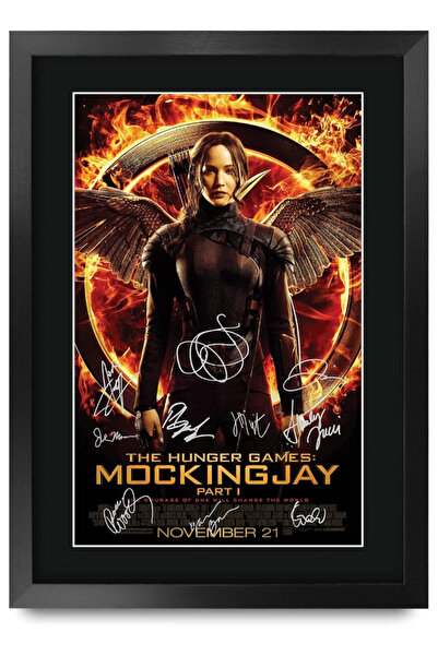 HWC Trading FR A3 The Hunger Games 3 Mockingjay Part 1 Jennifer Lawrence Gift...