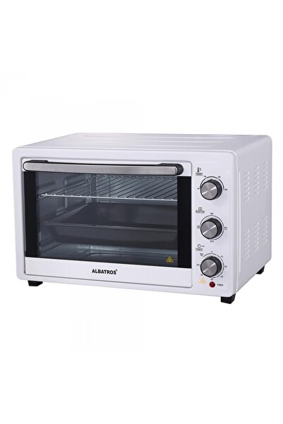 ALBATROS A35W2 35L 1500W Cuptor electric cu temporizator, Alb