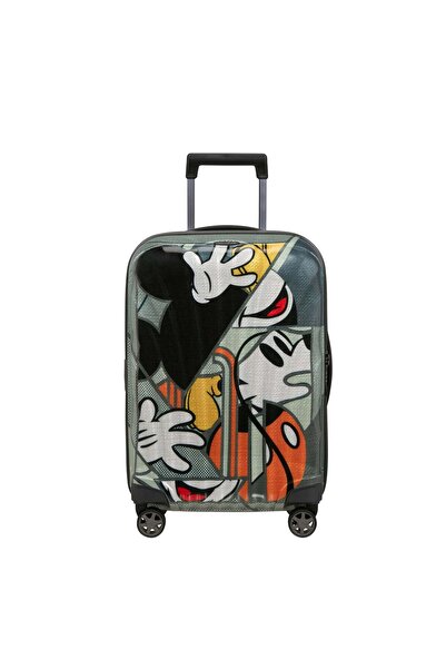 Samsonite C-Lite Disney Yeşil Körüklü - 55/20 Kabin Boy Valiz