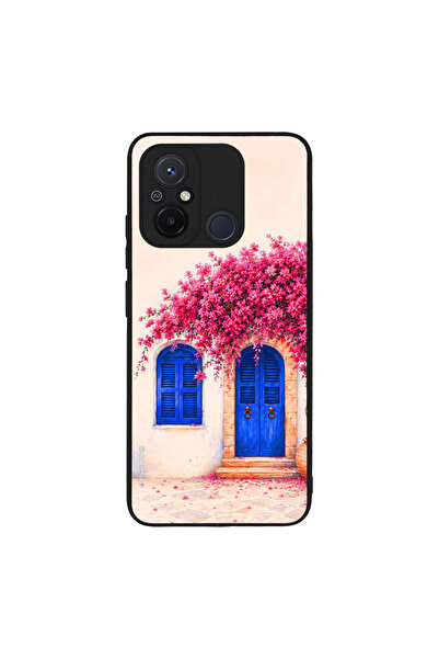 Sonique Θήκη Greek Island Muse Series για Xiaomi Redmi 12C Ροζ Μπουκαμβίλια