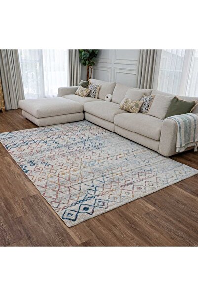 Handpicked Furniture سجادة عتيقة متعددة الألوان، سجاد فائق النعومة لغرفة النو...