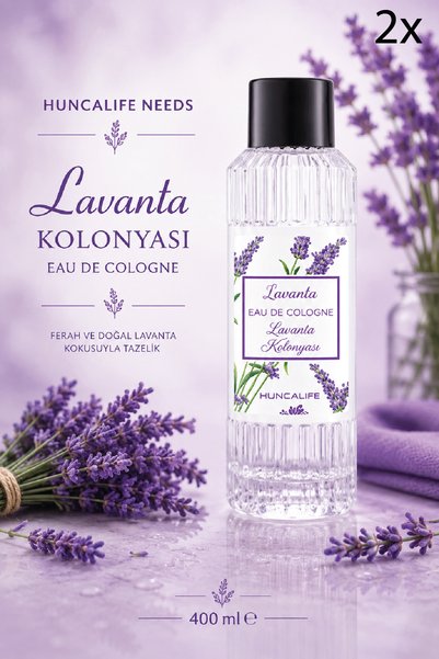 Huncalife Lavanta Kolonyası 400 ml 2 Adet