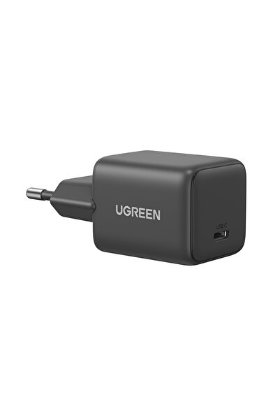 Ugreen 20W GaN Hızlı Şarj Cihazı Type-C QC PD 1xUSB-C, Gri, 55528