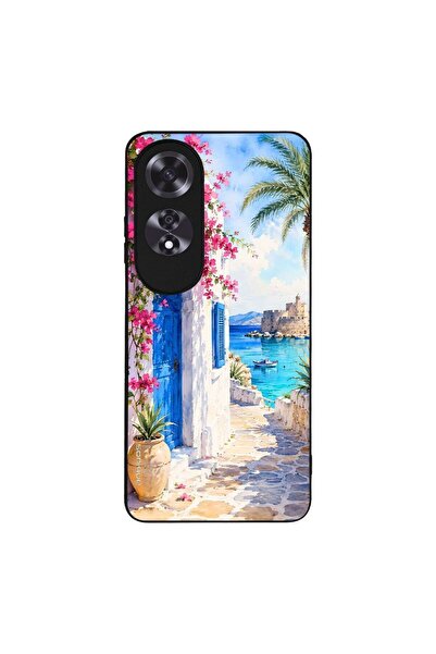 Sonique Θήκη SoniqueGreek Island Muse Series για Oppo A60 Σοκάκι Ρόδου