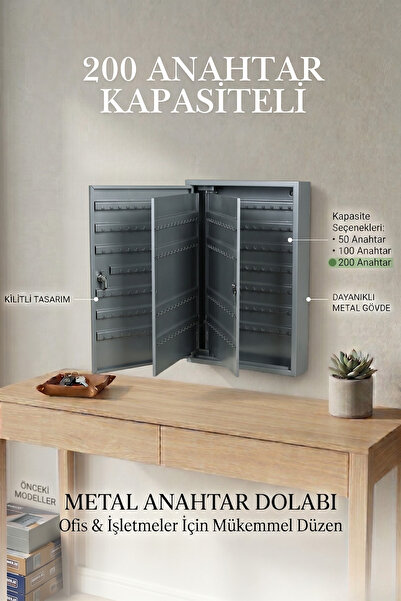Berta Hijyen Kilitli Metal Anahtar Dolabı - Ev, Ofis ve İşletmeler İçin Güven...
