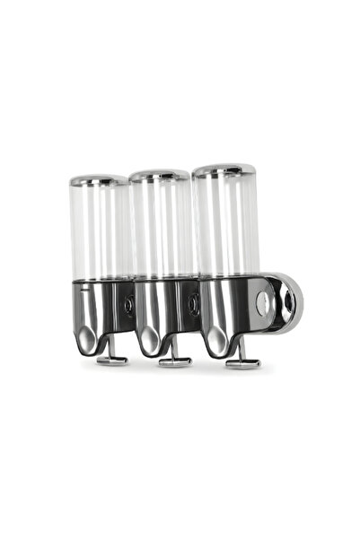 Aqua Drops 3-Chamber Manual Soap Dispenser