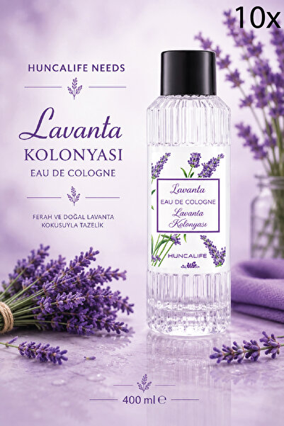 Huncalife Lavanta Kolonyası 400 ml 10 Adet