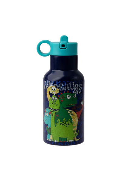 Parfait Dinosaurs Printed Double Wall Vacuum Water Bottle 350ml