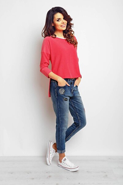 Infinite You Bluza Dama, InfiniteYou, Poliester/Viscoza, Roz Inchis, S-M