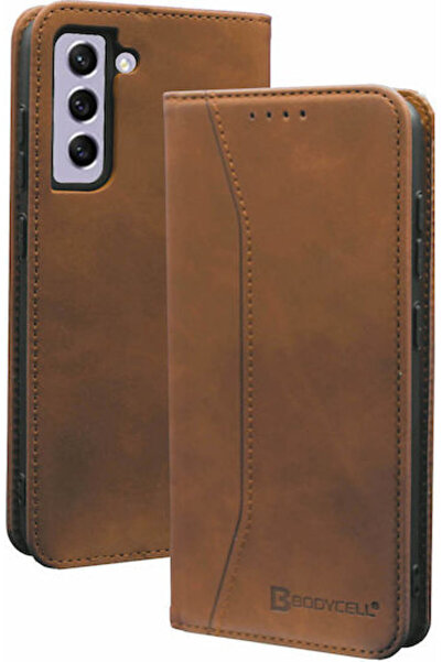 Other Bodycell PU Leather Wallet Synthetic Leather Brown (Galaxy S21 FE) Code...
