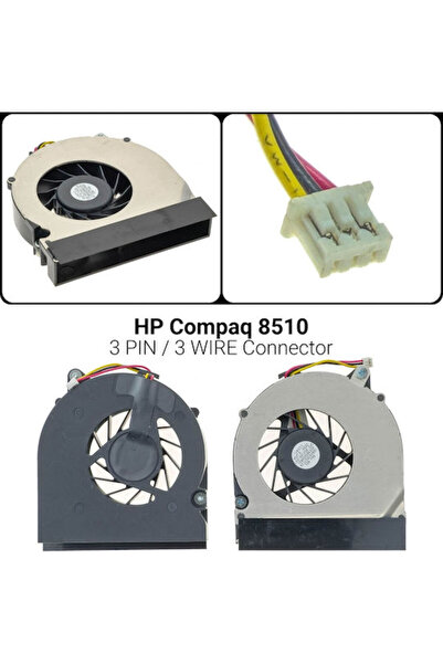 HP Ανταλλακτικός ανεμιστήρας φορητού υπολογιστή για 8510