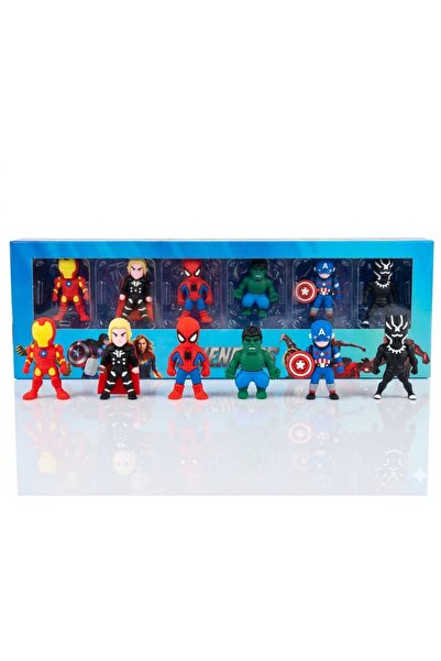 Toyzoy Toys Avengers figür oyuncak seti & Hediyelik 6'lı set