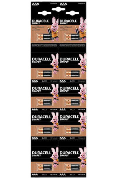 Duracell Αλκαλικές Μπαταρίες AAA 1.5V 20 τεμάχια Κωδικός: 19146