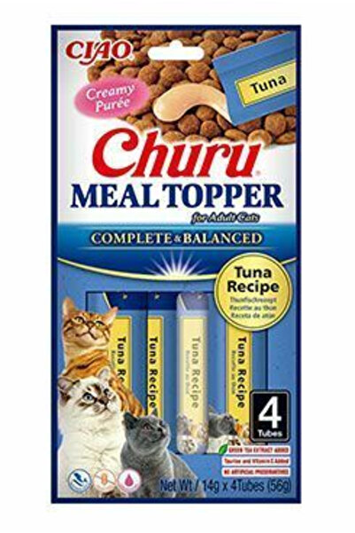 Inaba Churu Cremă cu Ton, Supliment pentru Pisici 4 x 14 g