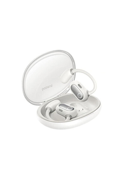 Baseus Eli Sport 1 Căști TWS cu design deschis, Bluetooth 5.3, Alb
