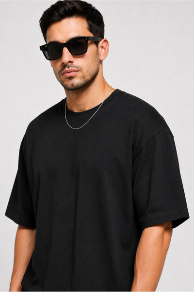 Moda Minimo Unisex Oversize T-shirt Ανδρικό T-shirt για ενήλικες Βασικό T-shi...