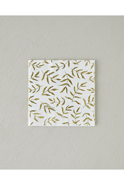 English Home Glimmerelle 20'li Kağıt Peçete 33x33 cm Gold