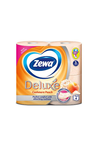 Zewa Hartie Igienica cu Parfum de Piersica 3 Straturi - Deluxe Cashmere Peach...
