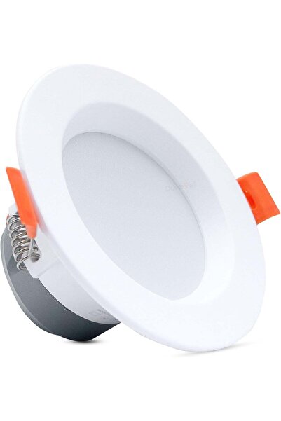 Duravel مصباح LED غائر بقوة 6 واط، إضاءة سقف دائرية بيضاء بقطر 4 بوصات، تركيب...