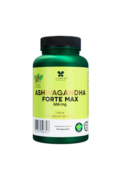 lanco Ashwagandha Forte Max 666Mg 60 Capsule