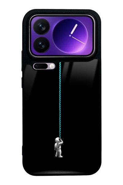 Spoyi Xiaomi 17 Pro Max Boşluktan Kaçış Tasarımlı Glossy Telefon Kılıfı