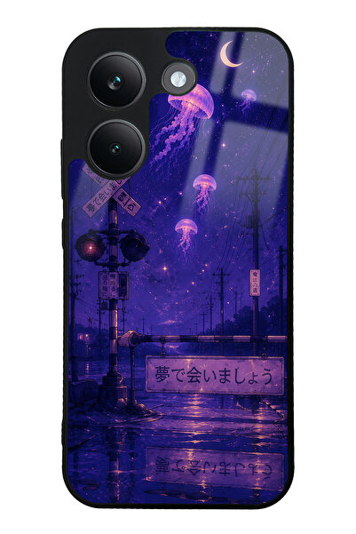 Spoyi Xiaomi Poco X8 Pro Meet Me in Dreams Tasarımlı Glossy Telefon Kılıfı