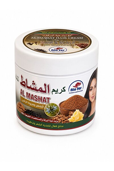 Genaric Al Mashat Hair Cream for Hair & Scalp with Fenugreek Oil.