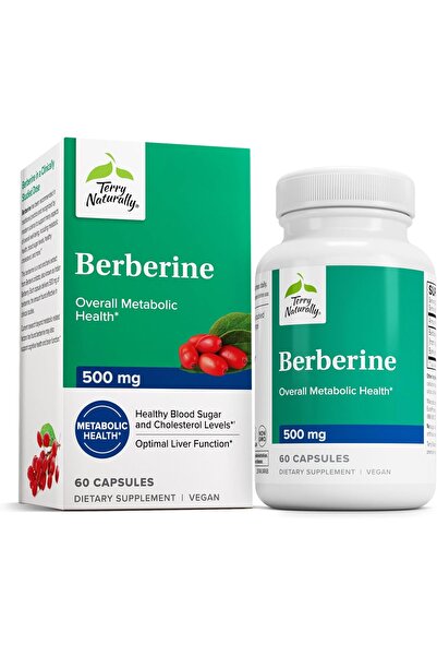 Terry Naturally Dietary Supplement with Berberine - Joint Health Support for ...